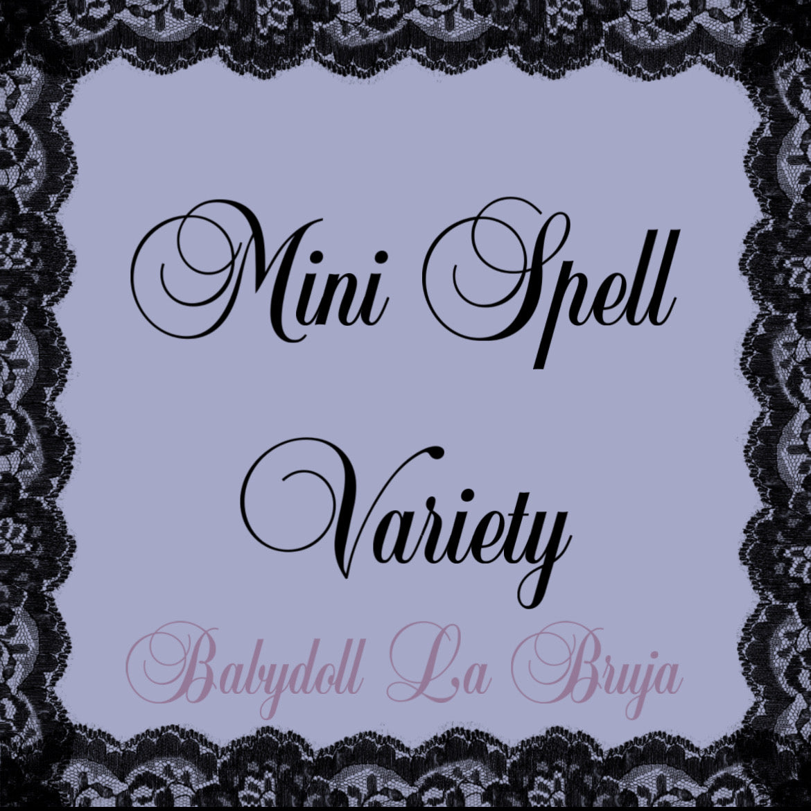 mini spell - variety of mini versions of my spells