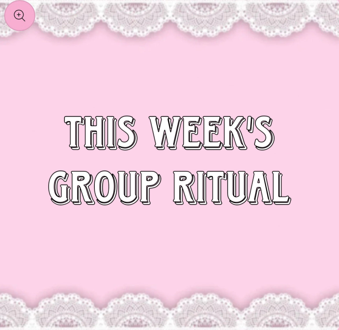 babydoll’s weekly group ritual