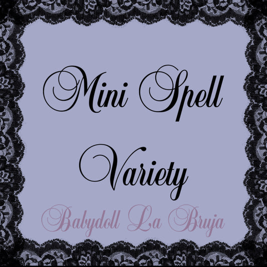 mini spell - variety of mini versions of my spells