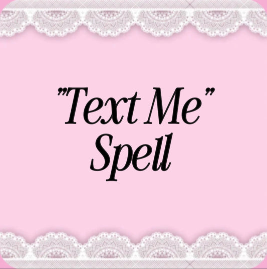 text me - mini communication spell