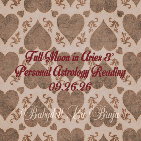 Full Moon in Aries 3° ⏾ Personal Astrology Reading