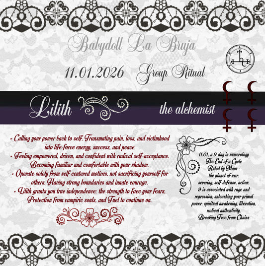 babydoll’s monthly group ritual