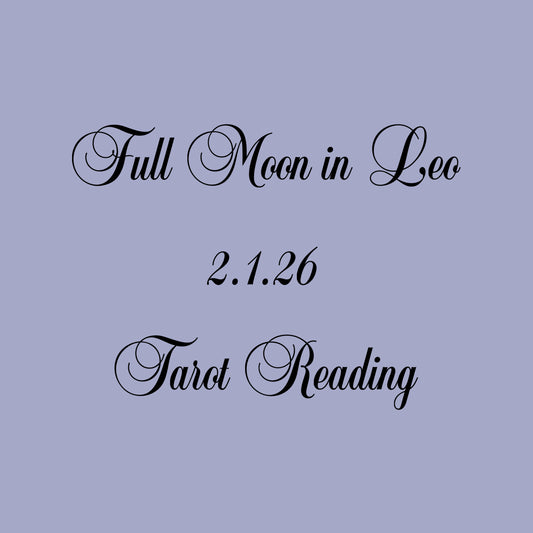 Full Moon 2.1 Tarot Reading