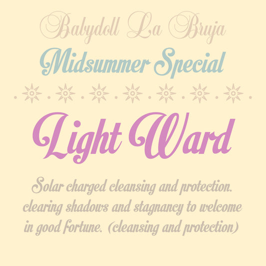 light ward ⟡ cleanse & protection spell