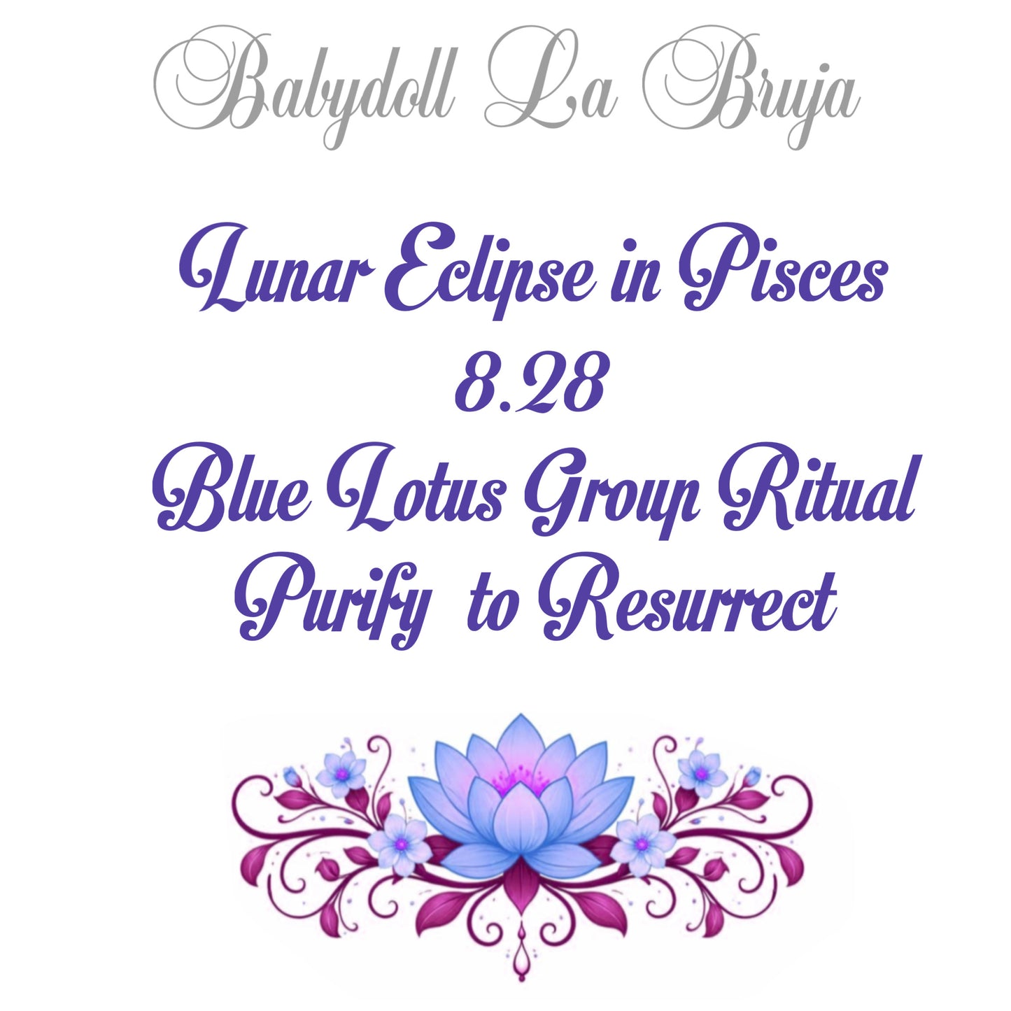 babydoll’s weekly group ritual