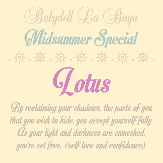 lotus ⟡ self love & confidence spell