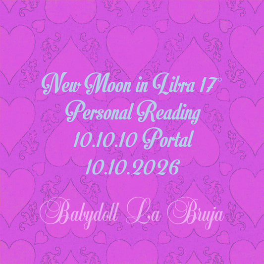 New Moon in Libra 17° ⏾ Personal Reading 10.10.26