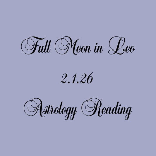 Full Moon 2.1 Astrology Reading