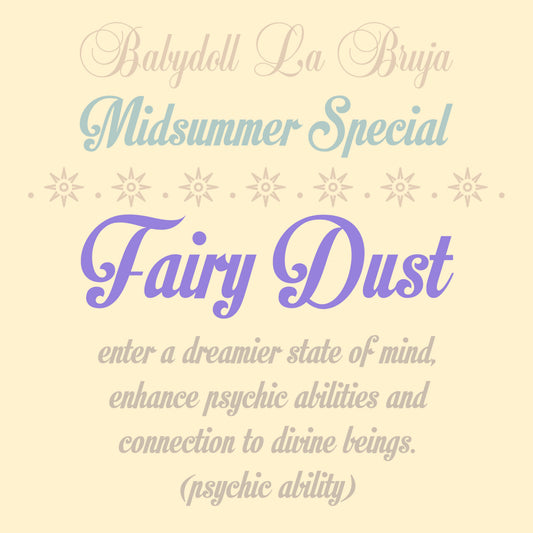 fairy dust ⟡ psychic ability spell